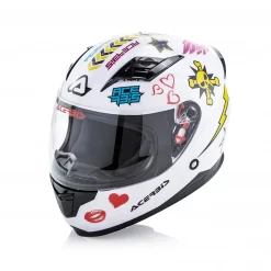 Policarbonato Casco Bimbo Acerbis Carlino Bianco -Macna Italia acerbis carlinokid bianco 4