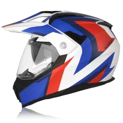 Crosstourer Casco Acerbis Flip Fs-606 Bianco Blu Rosso 8 Crosstourer Casco Acerbis Flip Fs-606 Bianco Blu Rosso -Macna Italia acerbis fs606 blu 4