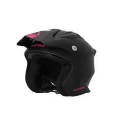 Trial Casco Acerbis Jet Aria 2206 Nero Rosa