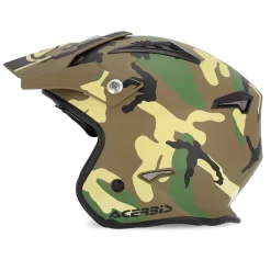 Trial Casco Acerbis Jet Aria Camo Army -Macna Italia acerbis jetaria helmet camo 3