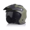 Trial Casco Acerbis Jet Aria Verde Army