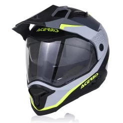Crosstourer Casco Moto Acerbis Reactive Graffix Nero Grigio