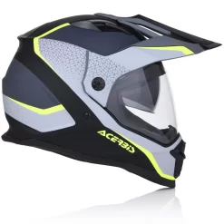 Crosstourer Casco Moto Acerbis Reactive Graffix Nero Grigio -Macna Italia acerbis reactive graffix grigio 4