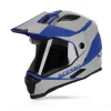 Crosstourer Casco Acerbis Reactive Graffix Vtr Grigio Blu