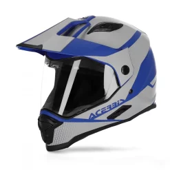 Crosstourer Casco Acerbis Reactive Graffix Vtr Grigio Blu