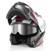 Policarbonato Casco Modulare Acerbis Serel Nero Rosso