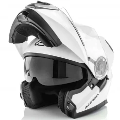 Policarbonato Casco Modulare Acerbis Serel Bianco