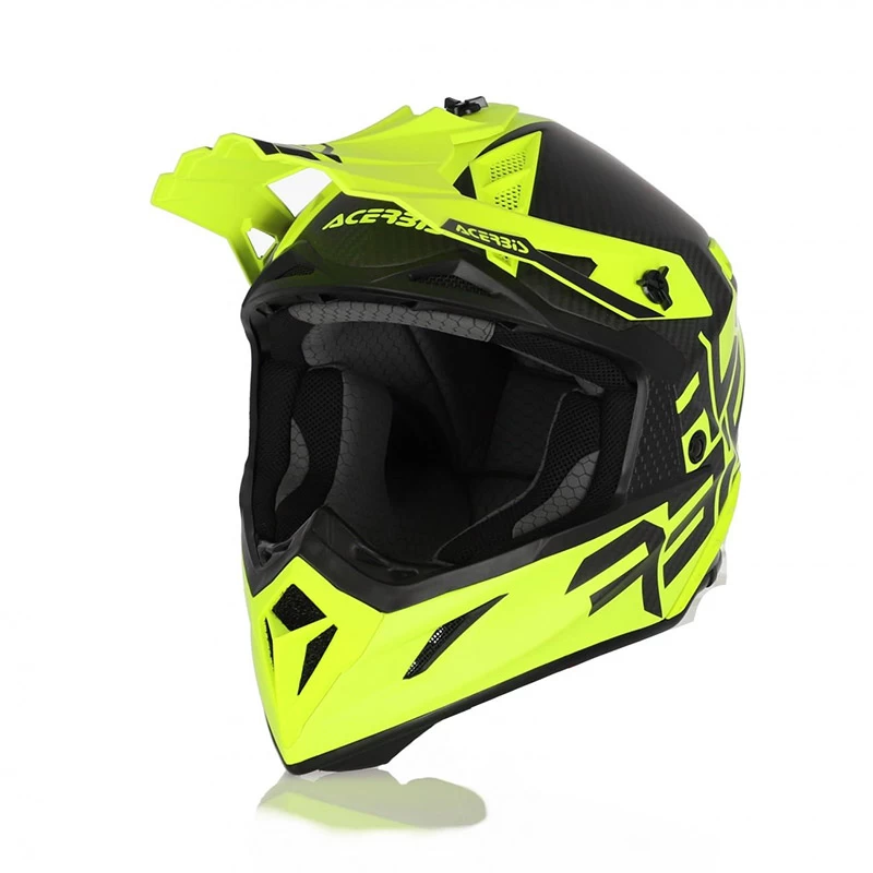 Fibra Casco Acerbis Steel Carbon Giallo Fluo 1 Fibra Casco Acerbis Steel Carbon Giallo Fluo