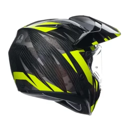 Crosstourer Casco Agv Ax9 Carbon Steppa Giallo -Macna Italia agv ax9 steppa helmet giallo 3