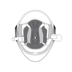 Interni Cuffia Superiore Agv Orbyt Nero