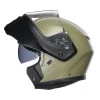 Policarbonato Casco Modulare Agv Streetmodular Mono Verde Opaco