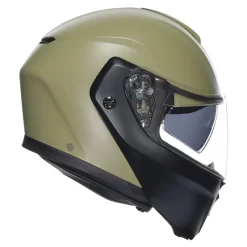 Policarbonato Casco Modulare Agv Streetmodular Mono Verde Opaco -Macna Italia agv streetmodular mono verdematt 4