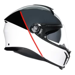 Fibra Kit Casco Agv Tourmodular Balance Bianco + Insyde -Macna Italia agv tourmodular helmet whitegrey 3