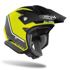 Trial Casco Airoh Trr S Keen Giallo Opaco -Macna Italia airoh trr s keen giallo 2