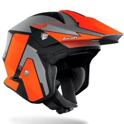 Trial Casco Airoh Trr S Pure Arancio Opaco -Macna Italia airoh trr s pure aranciomatt 2