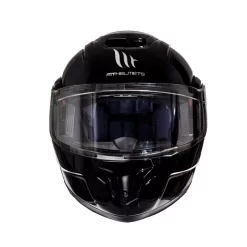Policarbonato Mt Helmets Atom Sv Solid Nero -Macna Italia atom solid neroo 2
