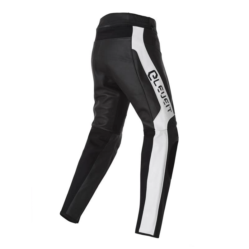 Pantaloni Pelle Eleveit Pro Slider Nero Bianco 2 Pantaloni Pelle Eleveit Pro Slider Nero Bianco - immagine 2