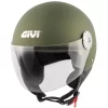 Policarbonato Casco Givi 10.7 Mini J Solid Verde Militare