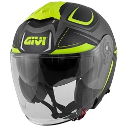 Policarbonato Casco Givi X.22 Planet Hyper Titanio Giallo