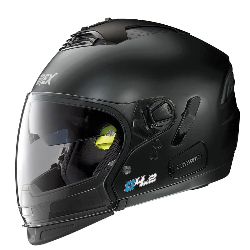 Mentoniera Removibile Grex G4.2 Pro Kinetic N-com Nero Opaco 1 Mentoniera Removibile Grex G4.2 Pro Kinetic N-com Nero Opaco