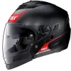 Mentoniera Removibile Grex G4.2 Pro Vivid N-com Rosso Nero Opaco