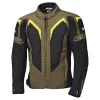 Tessuto Giacca Held Zelda Verde Giallo Fluo