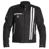 Tessuto Giacca Helstons Cobra Nero Bianco