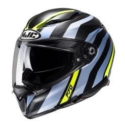 Fibra Casco Hjc F70 Galla Blu Giallo