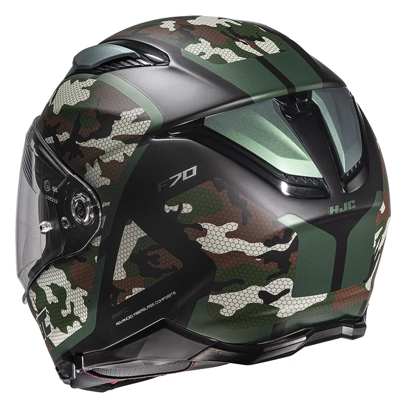 Fibra Casco Hjc F70 Katra Camo 3 Fibra Casco Hjc F70 Katra Camo - immagine 3