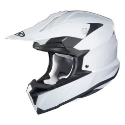 Policarbonato Casco Cross Hjc I50 Solid Bianco