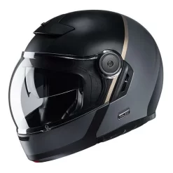 Fibra Casco Modulare Hjc V90 Mobix Nero