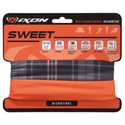 Sottocaschi Ixon Sweet Collare Square Nero - Arancio Unito
