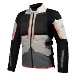 Touring Giacca Ixon Vidar Grege Verde Rosso -Macna Italia ixon vidar jacket grege 3