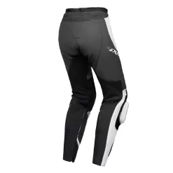 Pelle Pantaloni Donna Ixon Vortex 3 Nero Antracite -Macna Italia ixon vortex3 lady pants bianco 2