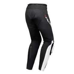 Pelle Pantaloni Ixon Vortex 3 Nero Bianco -Macna Italia ixon vortex3 pants bianco 2