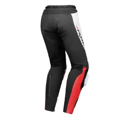 Pelle Pantaloni Ixon Vortex 3 Bianco Rosso -Macna Italia ixon vortex3 pants rosso 2