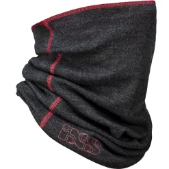 Accessori Copricollo Ixs Merino 365 Nero Rosso