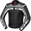 Pelle Giacca Ixs Sport Lt Rs-500 1.0 Nero Grigio Bianco