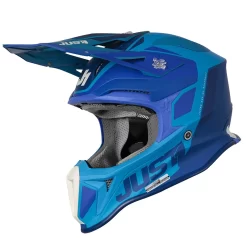 Fibra Casco Just-1 J18 Mips Pulsar Blu Opaco