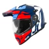 Crosstourer Casco Just-1 J34 Pro Tour Rosso Blu