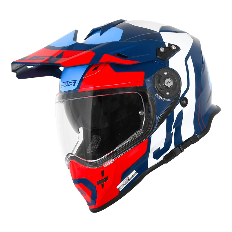 Crosstourer Casco Just-1 J34 Pro Tour Rosso Blu 1 Crosstourer Casco Just-1 J34 Pro Tour Rosso Blu