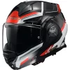 Fibra Casco Ls2 Ff901 Advant X Spectrum Bianco Rosso