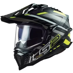 Crosstourer Casco Ls2 Mx701 Explorer Carbon Edge Giallo