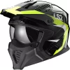 Mentoniera Removibile Casco Ls2 Ff606 Drifter Triality Nero Giallo