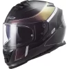 Policarbonato Casco Ls2 Ff800 Storm Velvet Nero Rainbow