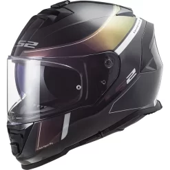 Policarbonato Casco Ls2 Ff800 Storm Velvet Nero Rainbow