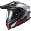 Crosstourer Casco Ls2 Mx701 Explorer Carbon Frontier Rosso