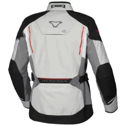 Touring Giacca Macna Mundial Grigio Nero Rosso -Macna Italia macna mundial jacket grigio 2