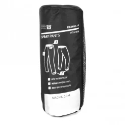 Pantaloni Antiacqua Donna Macna Spray Nero -Macna Italia macna spray pants lady pants nero 3