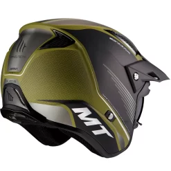 Trial Casco Mt Helmets District Sv Post B6 Verde Opaco -Macna Italia mthelmets districtsvpost verde 3